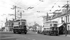 Trolley-Buses-Silverhill-Junction.-1959.